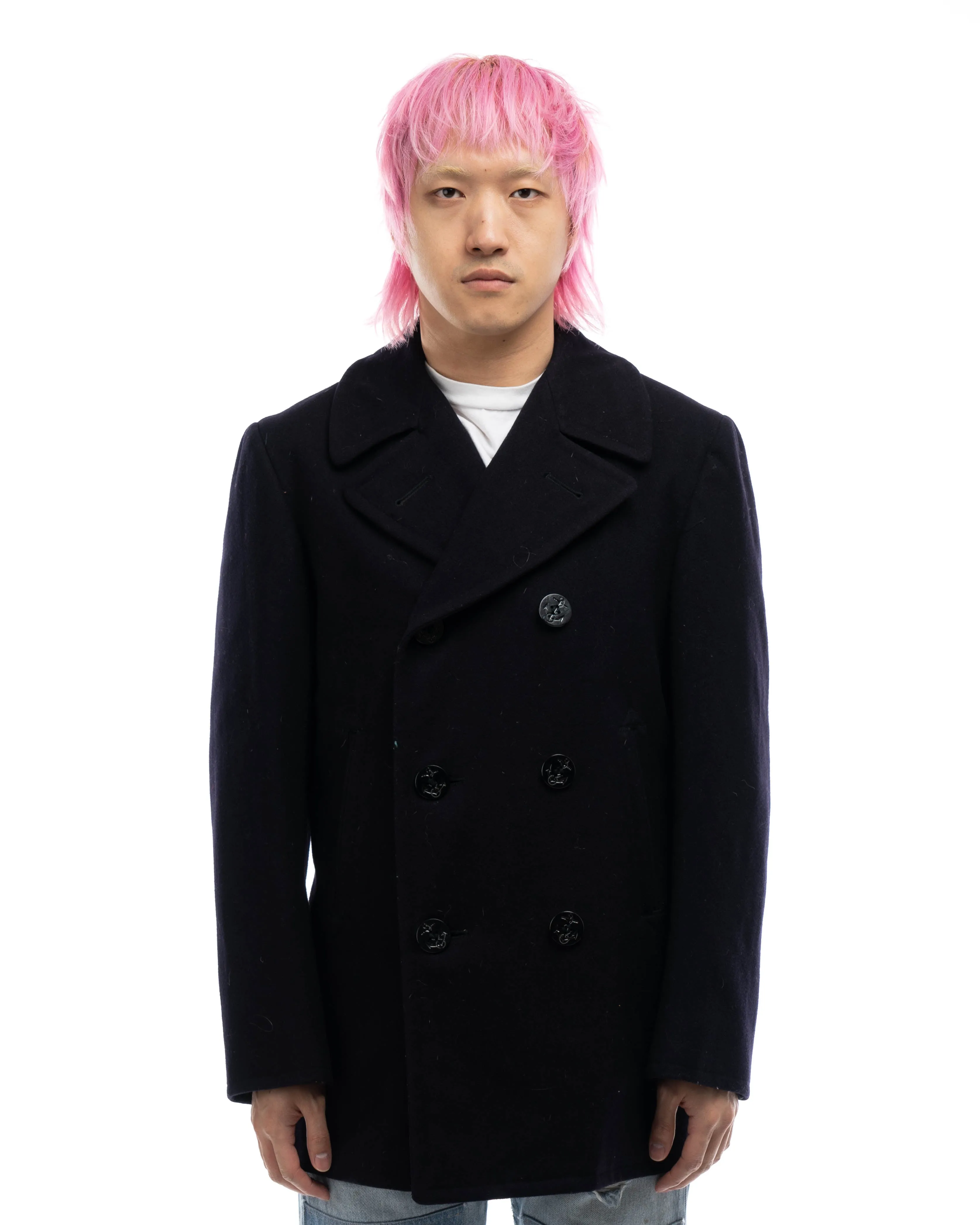 60’s USN Wool Peacoat - Medium