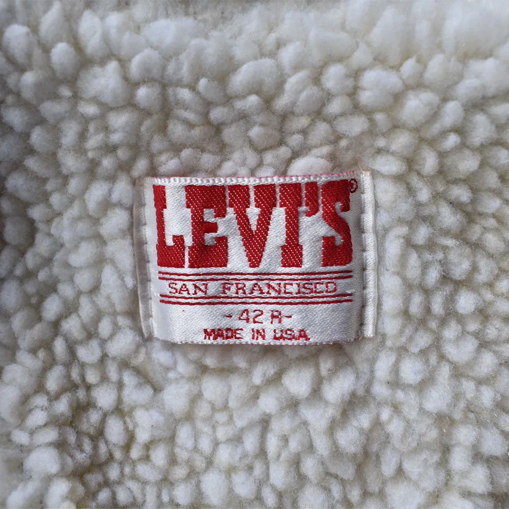 90’s Levi's デニムボアジャケット USA製 221213