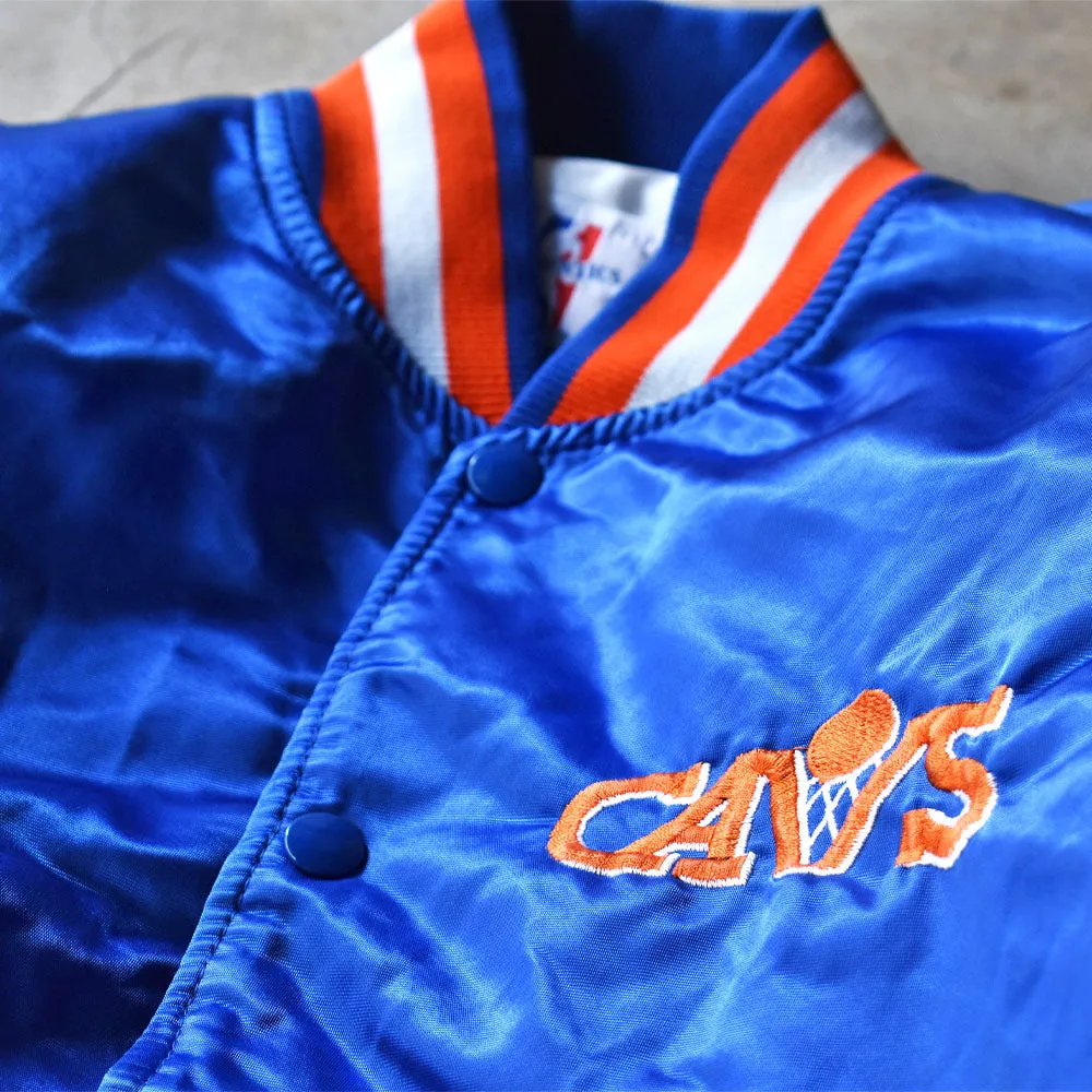 90’s starter “NBA Cleveland Cavaliers” スタジャン アワードジャケット USA製 240307
