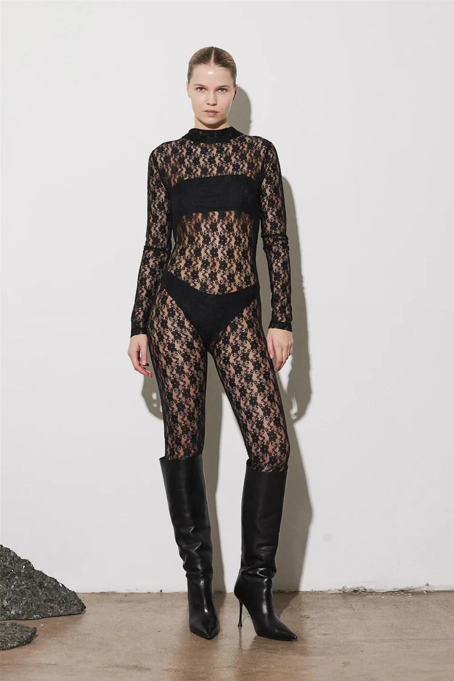 Abruzzo Catsuit Black