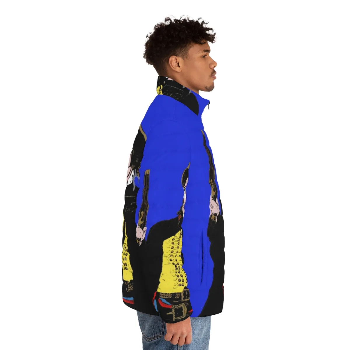 Adam Ant Inspired Puffer Jacket - 70s/80s Punk Style