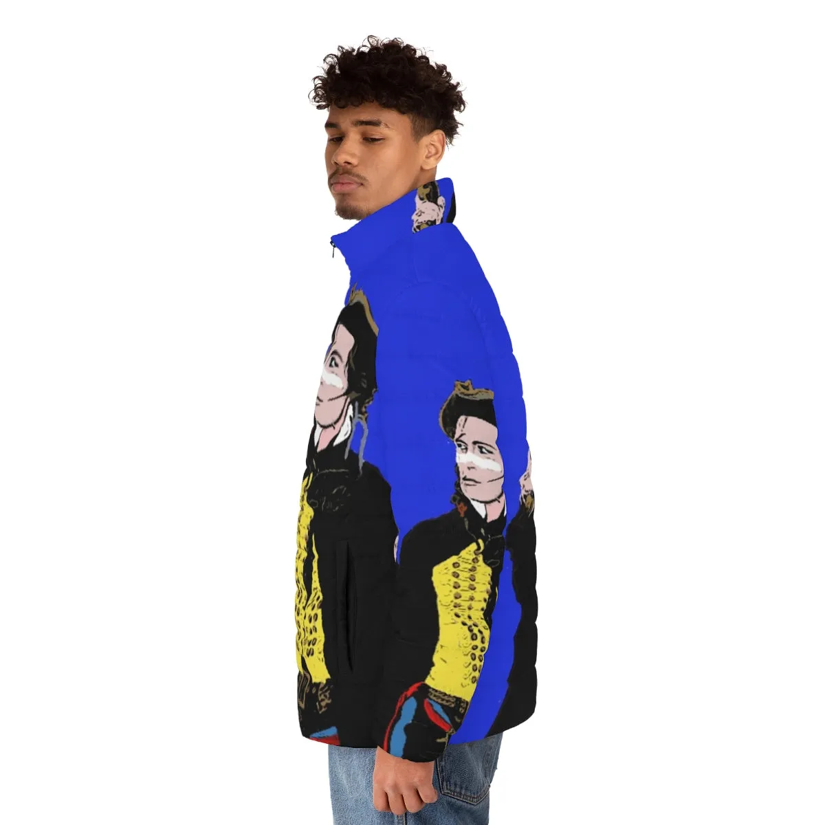Adam Ant Inspired Puffer Jacket - 70s/80s Punk Style