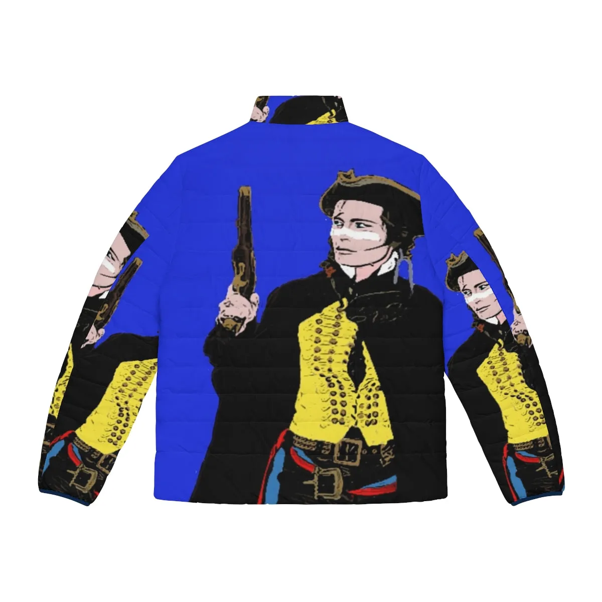 Adam Ant Inspired Puffer Jacket - 70s/80s Punk Style