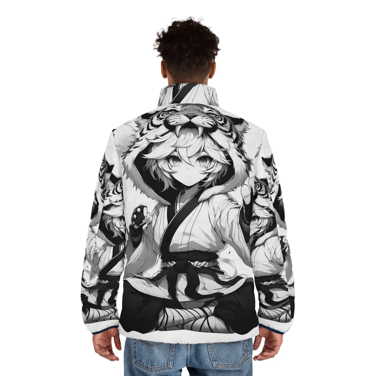Adorable Furry Puffer Jacket for Anime and Cosplay Fans