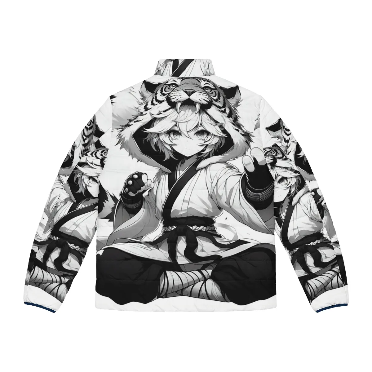 Adorable Furry Puffer Jacket for Anime and Cosplay Fans