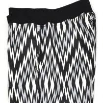 African Print Track Pants-Iceberg