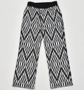 African Print Track Pants-Iceberg