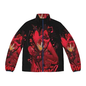 Alastor The Radio Demon Hazbin Hotel Puffer Jacket