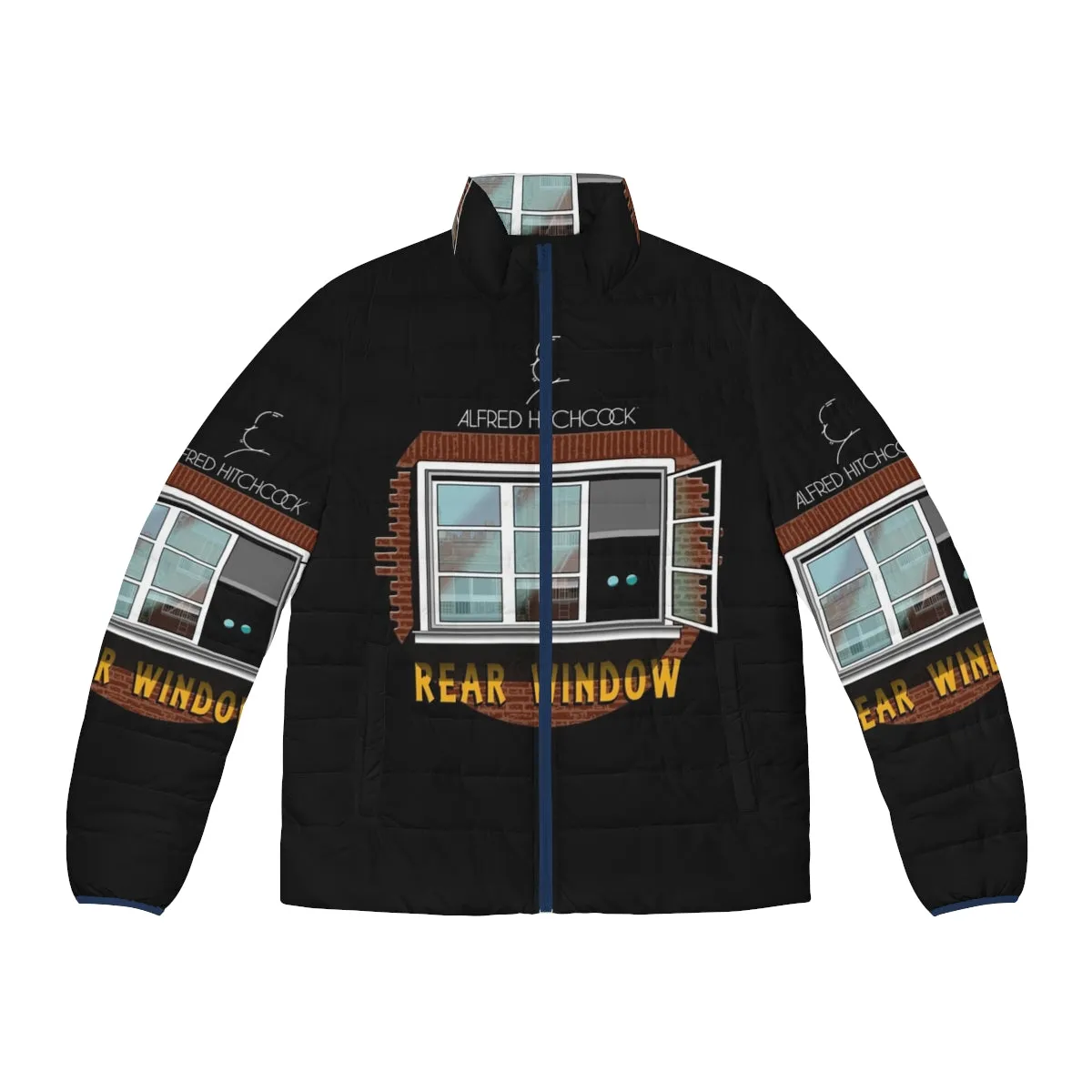 Alfred Hitchcock's Rear Window Inspired Puffer Jacket