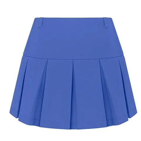 ALYSIYA PLEATED Skirt and Blazer SUIT SET
