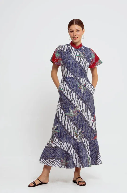 ARIA MAXI CHEONGSAM DRESS - DREAMLAND