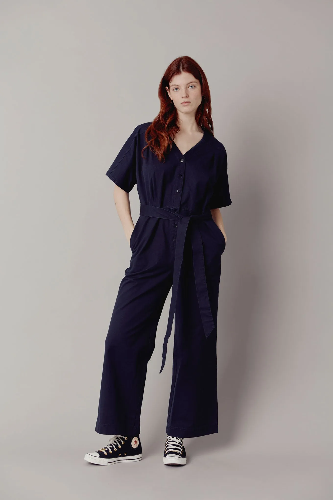 Astir Jumpsuit Navy