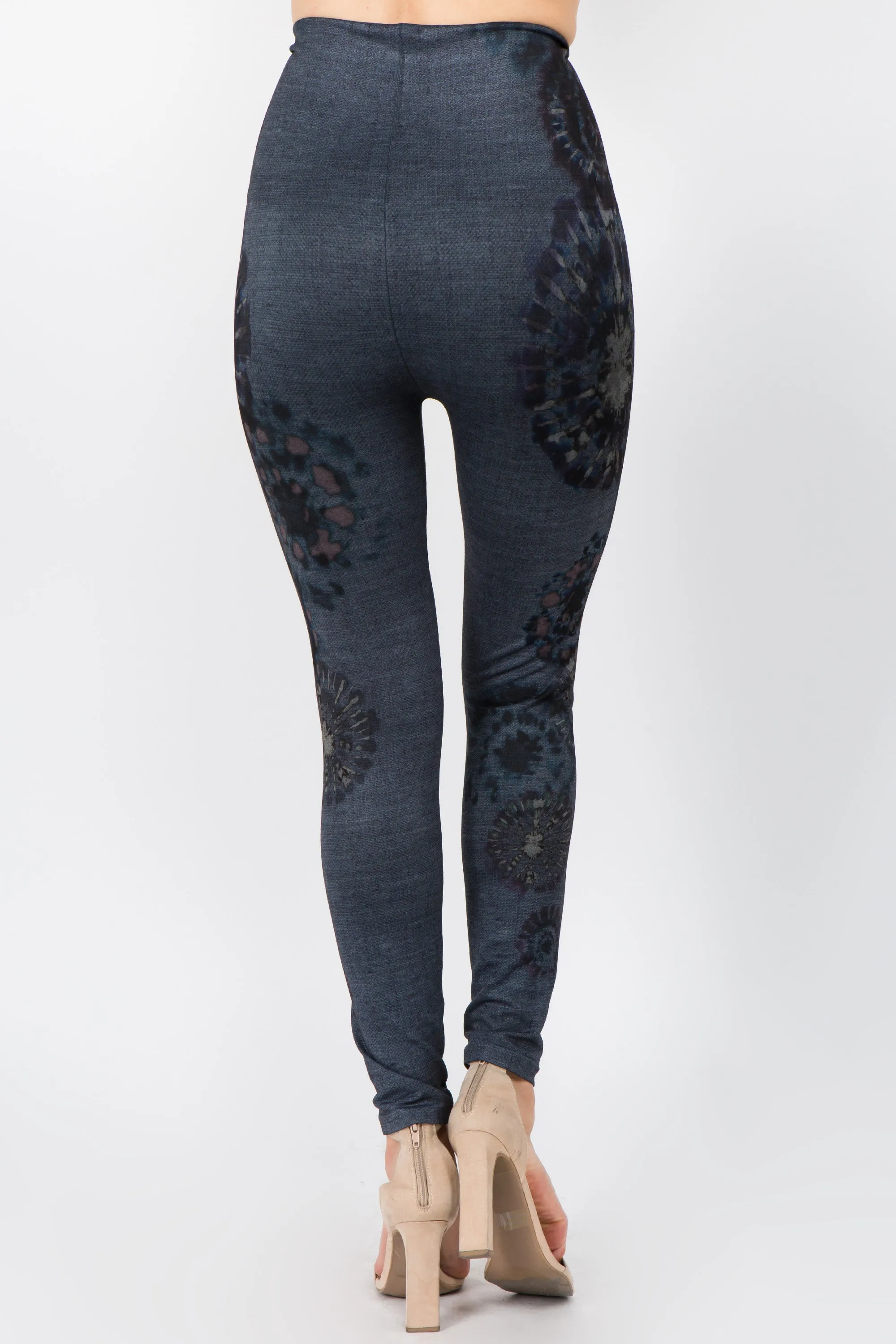 B4292AN High Waist Full Length Leggings