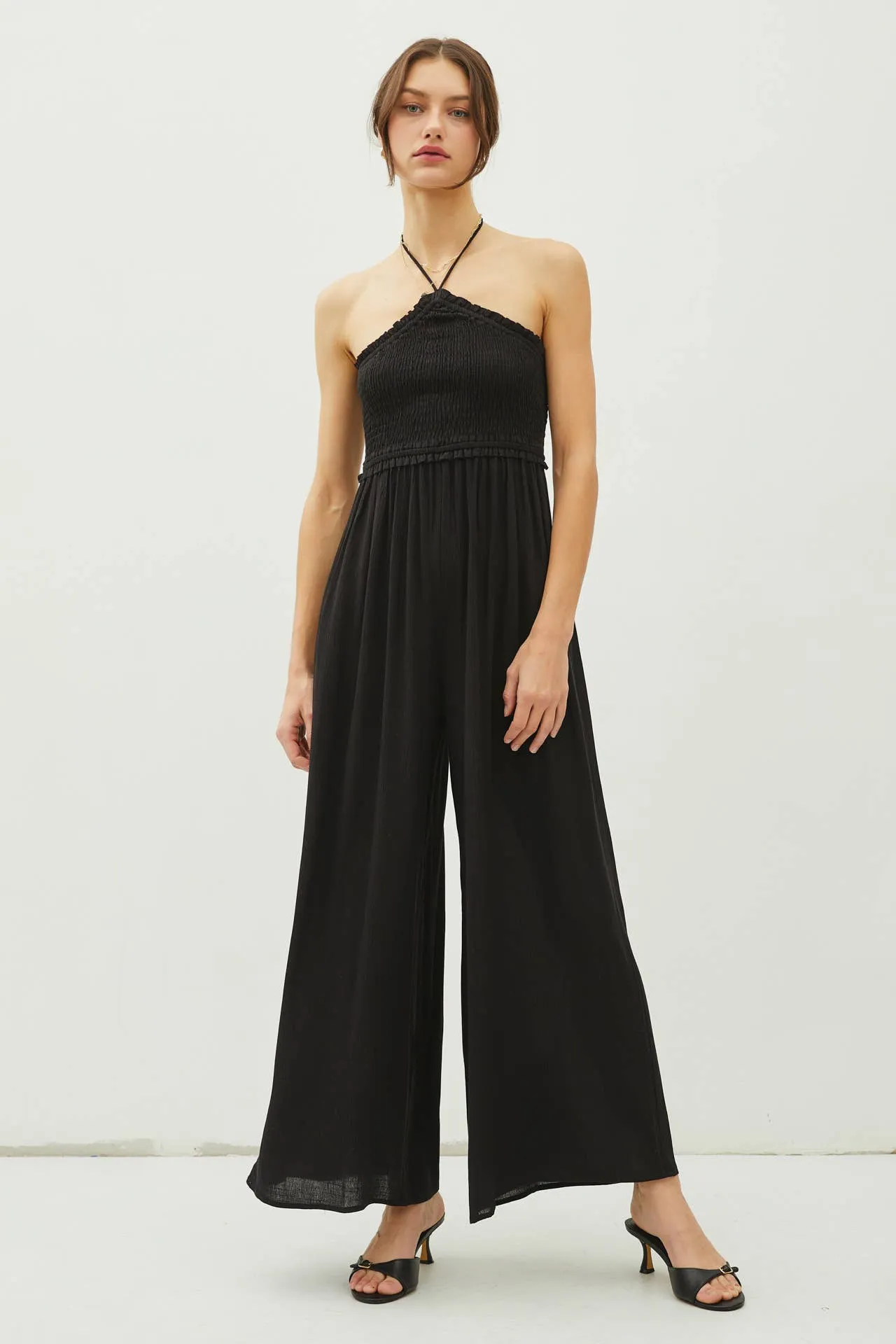 BACK CUTOUT JUMPSUIT