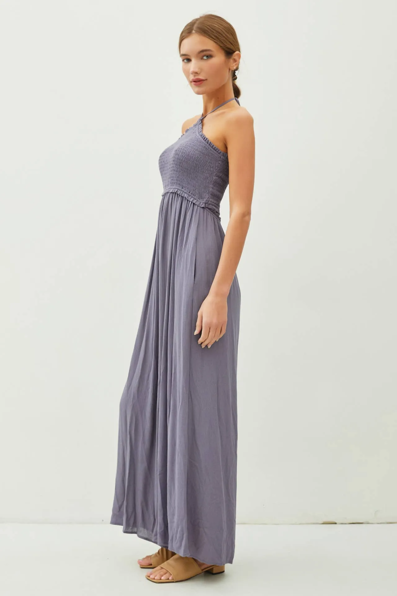 BACK CUTOUT JUMPSUIT