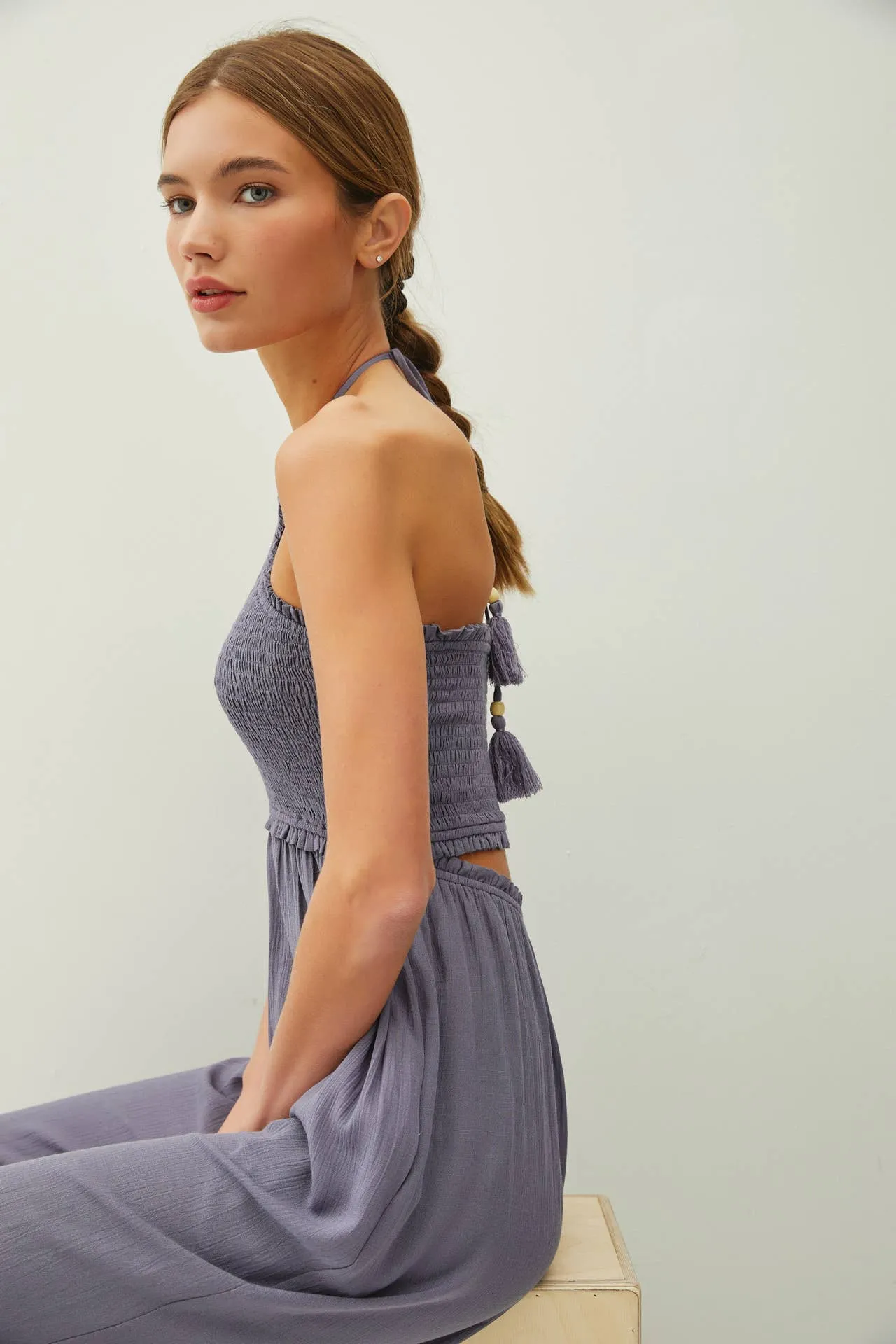 BACK CUTOUT JUMPSUIT