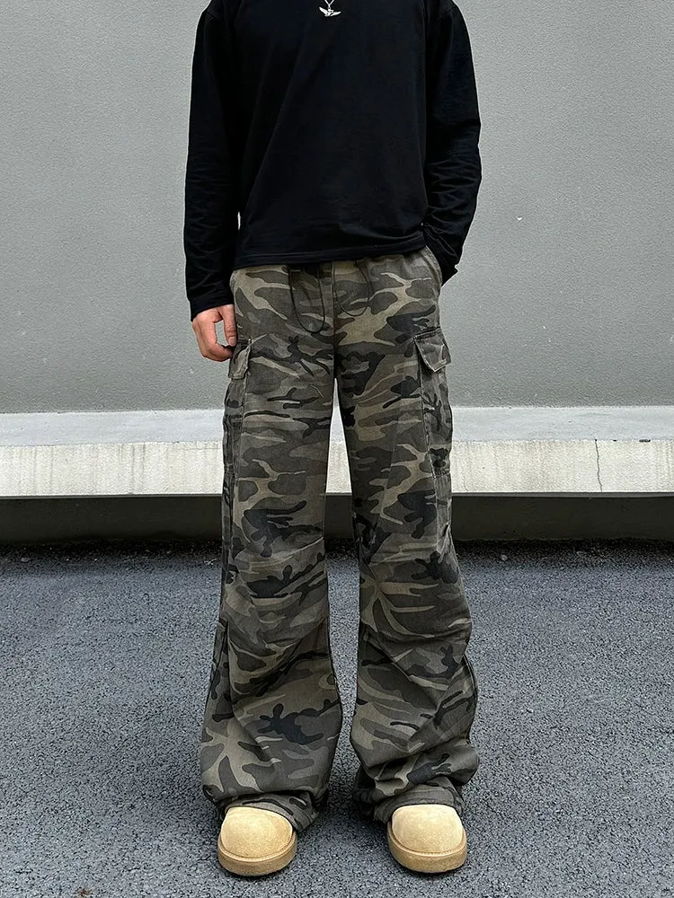 Baggy Camo Cargo Pants