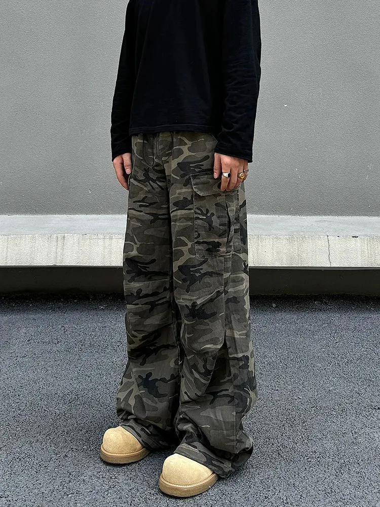 Baggy Camo Cargo Pants