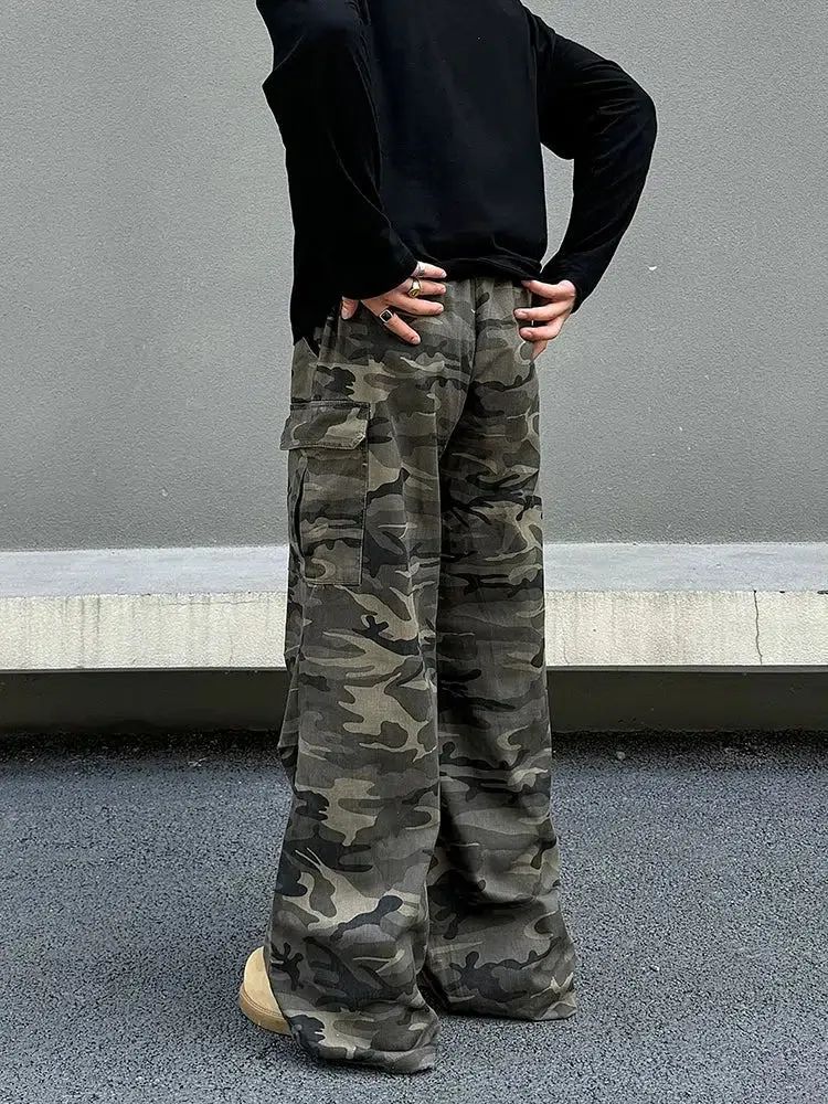 Baggy Camo Cargo Pants