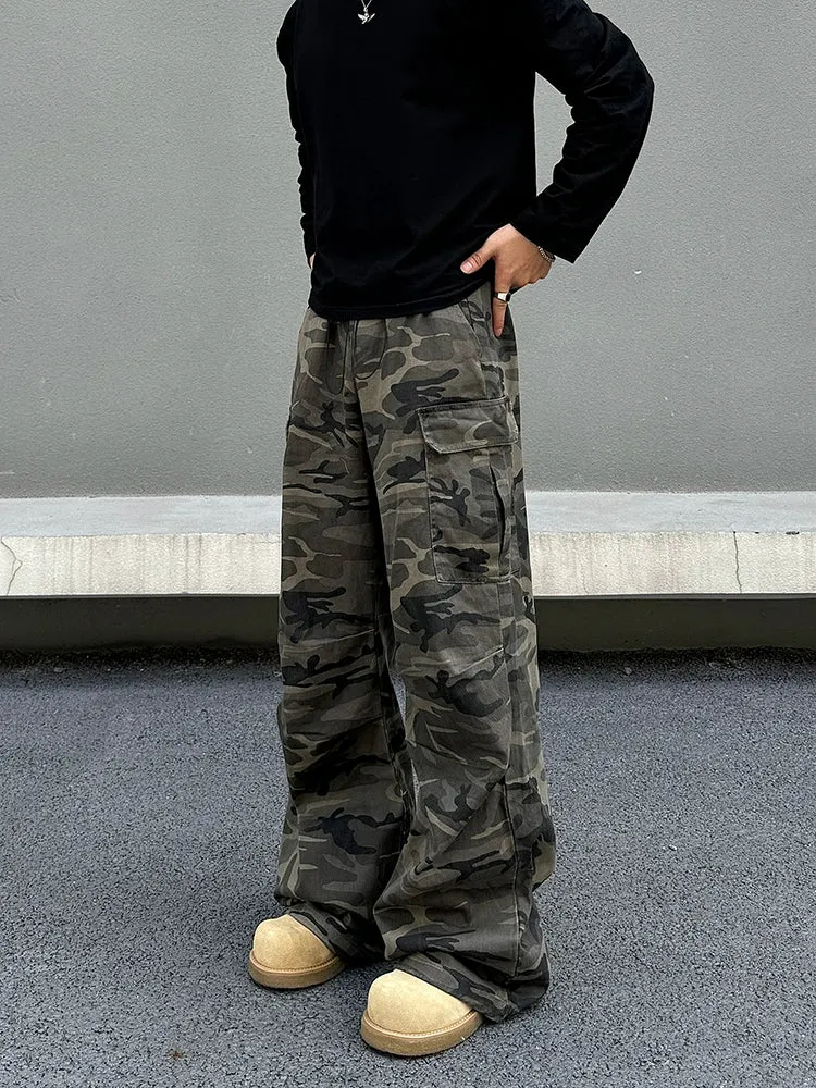 Baggy Camo Cargo Pants