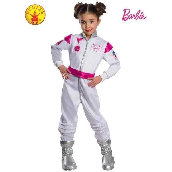 Barbie Astronaut Kids Jumpsuit Costume - 5 - 6 Years