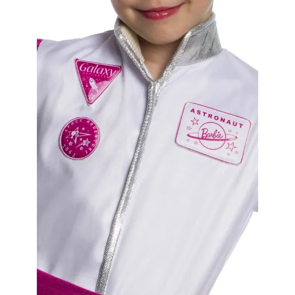 Barbie Astronaut Kids Jumpsuit Costume - 5 - 6 Years