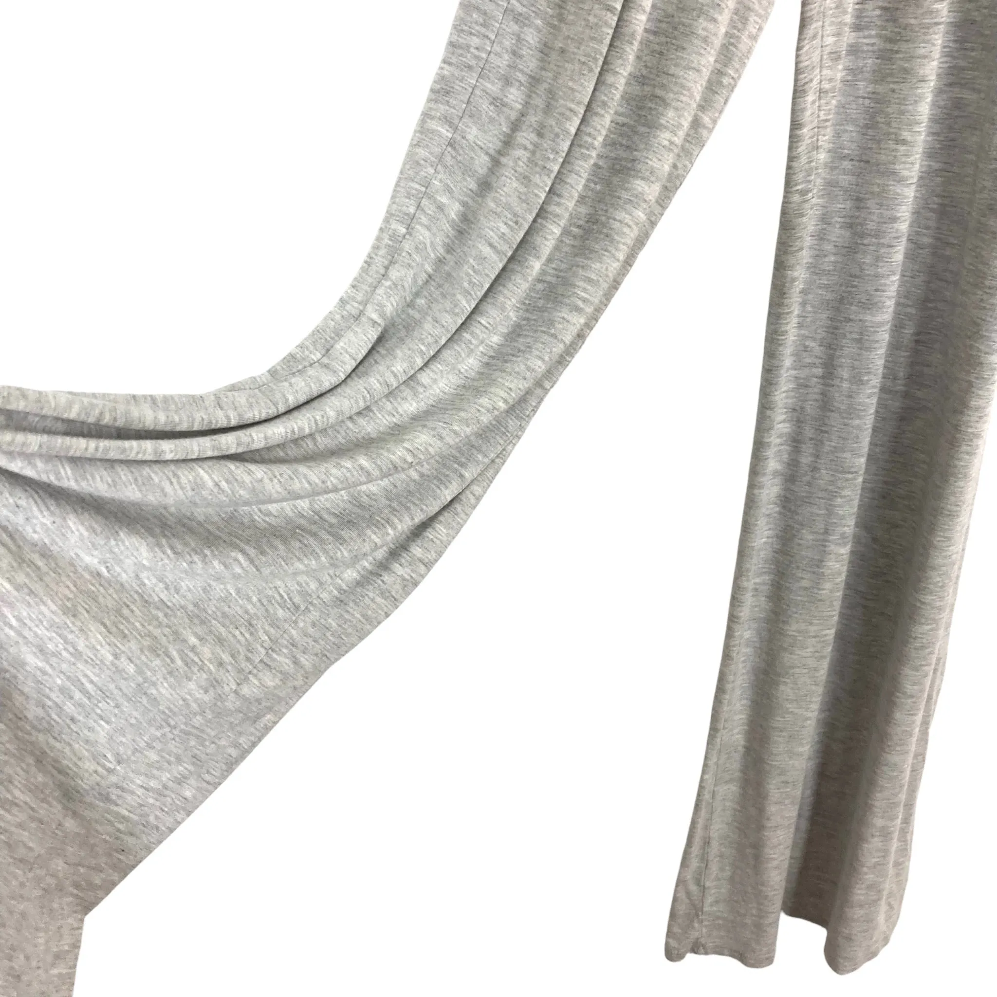 Beeson River Heather Gray Sleeveless Cinched Waist Jumpsuit- Size S