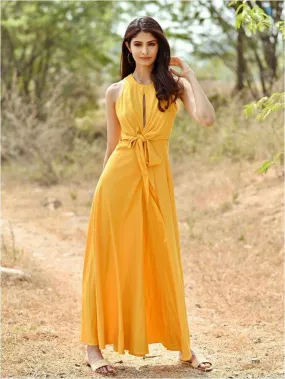 Behave Jumpsuit Yellow