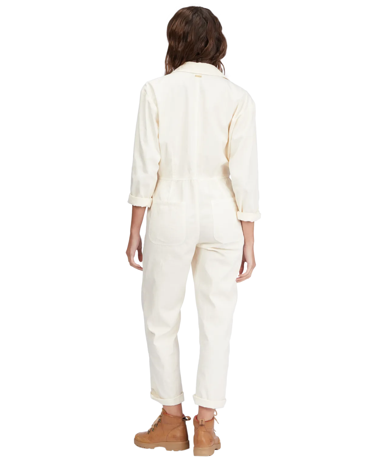 Billabong Keepin It Real Romper-Antique White