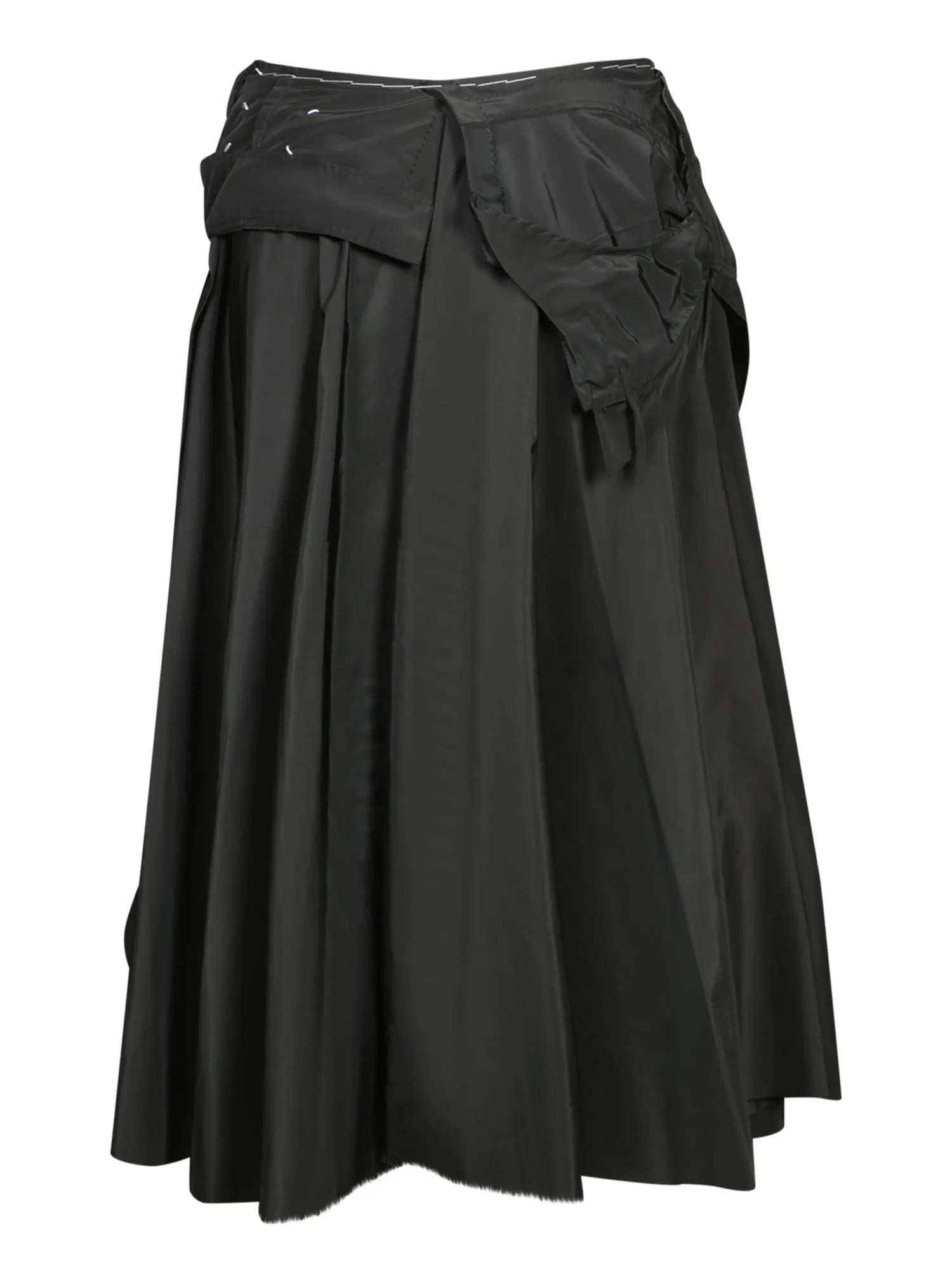 Black Top Midi Skirt
