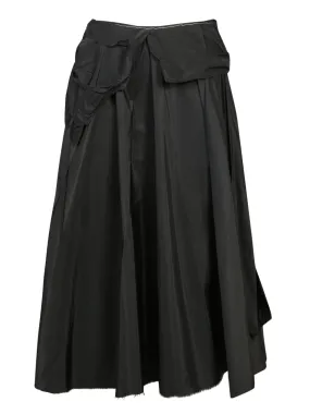 Black Top Midi Skirt