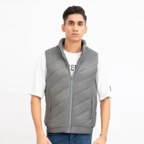 Bomber Jacket-Silver