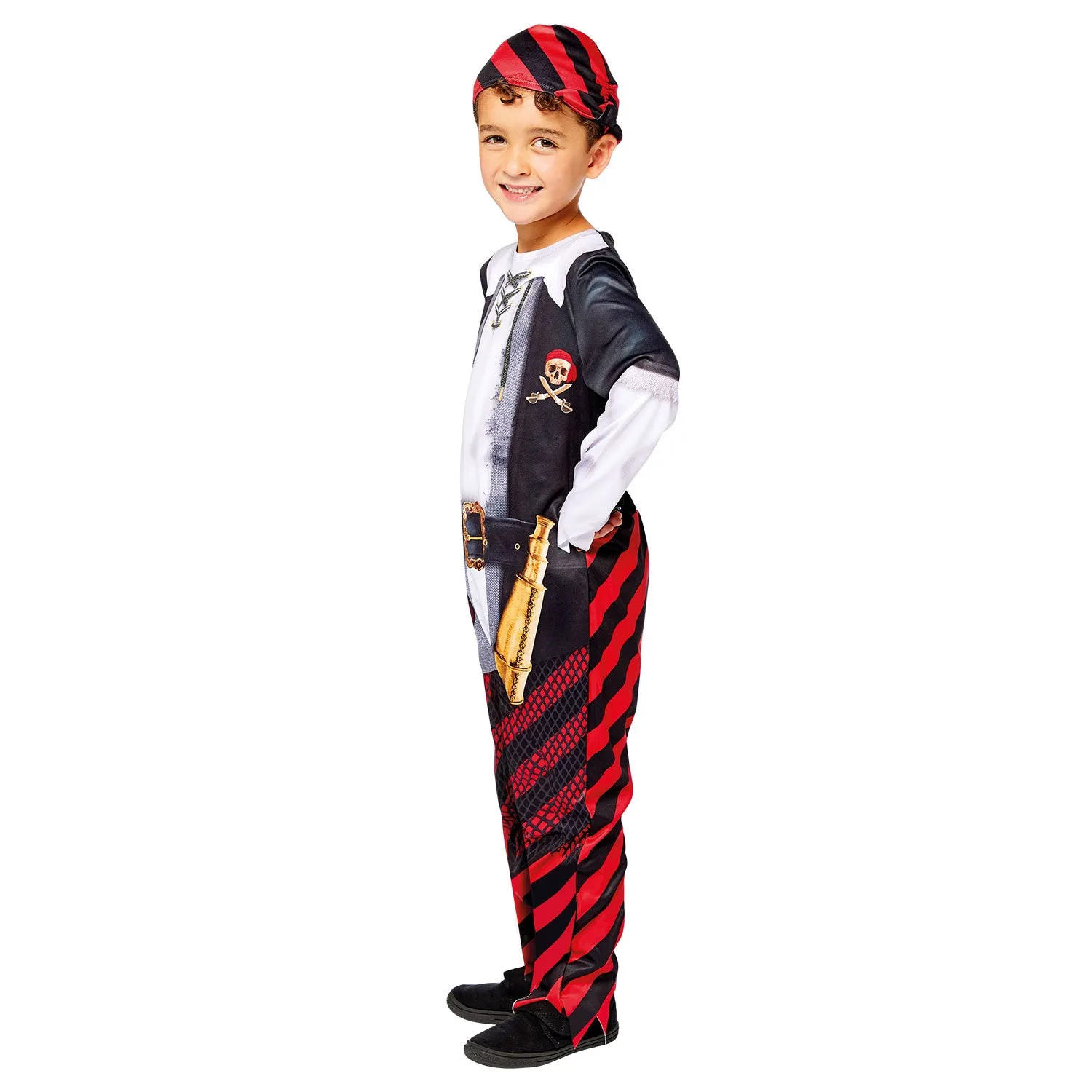 Boys Buccaneer Pirate Halloween Costume
