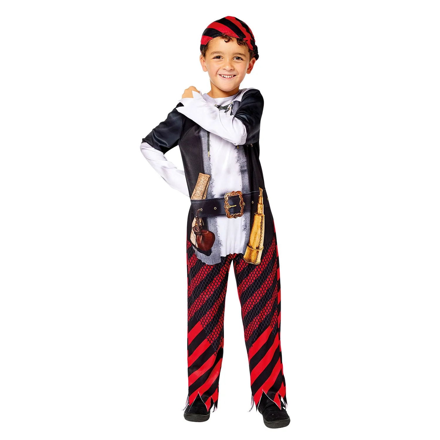 Boys Buccaneer Pirate Halloween Costume