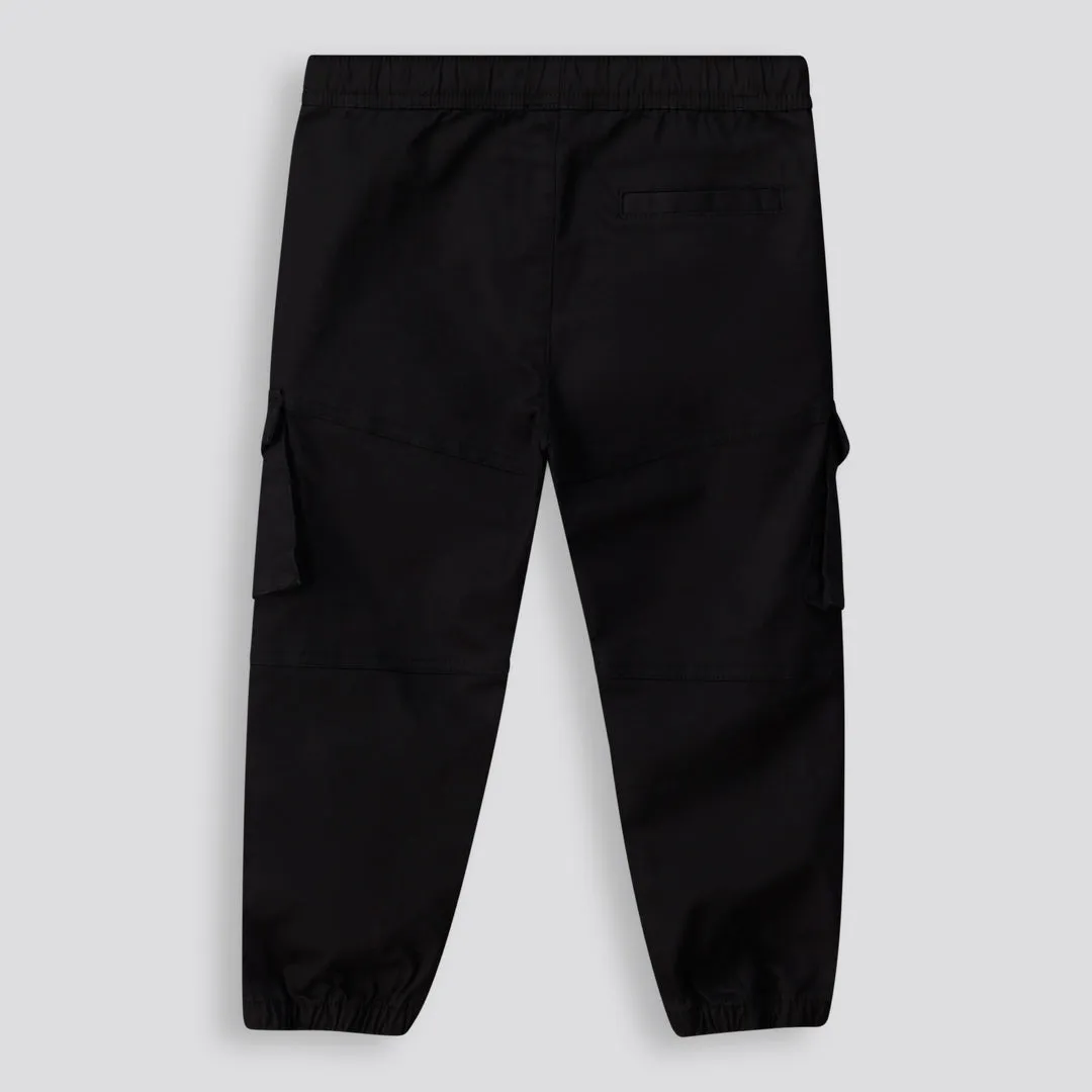 Boys Cargo Pants _ 153159 _ Black