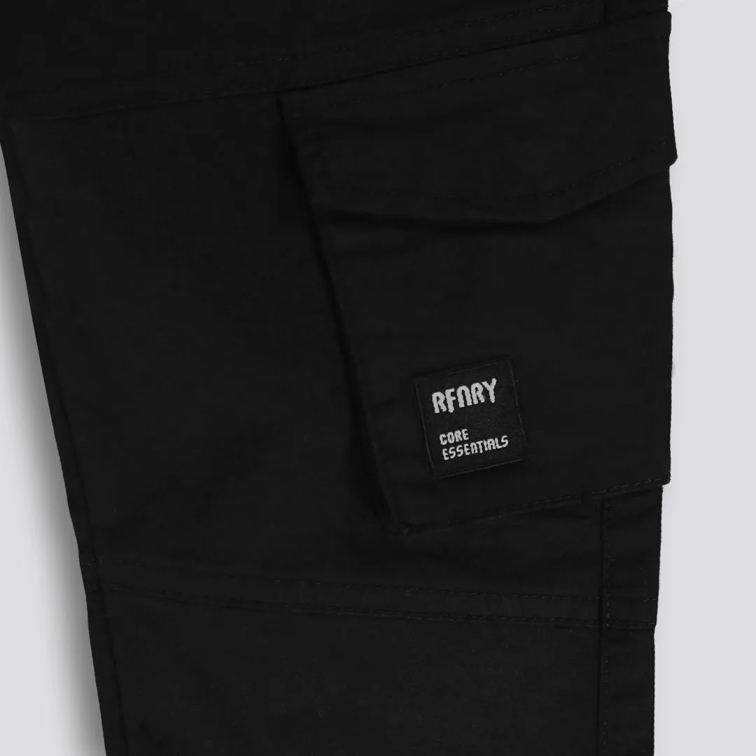 Boys Cargo Pants _ 153159 _ Black