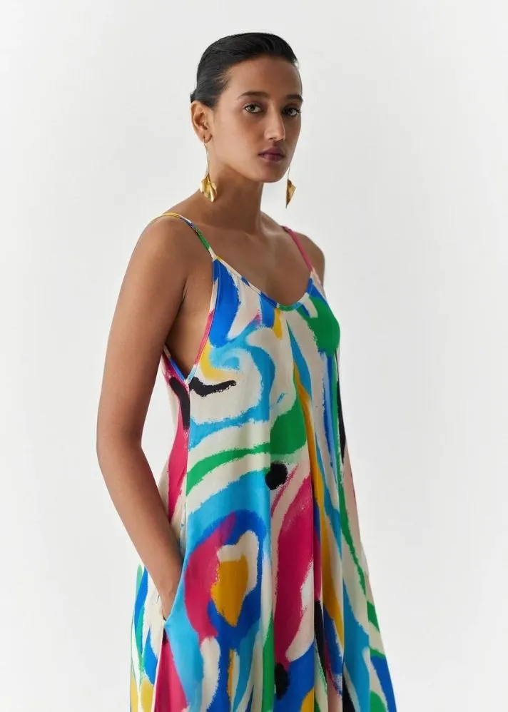 Brushstroke Jumpsuit