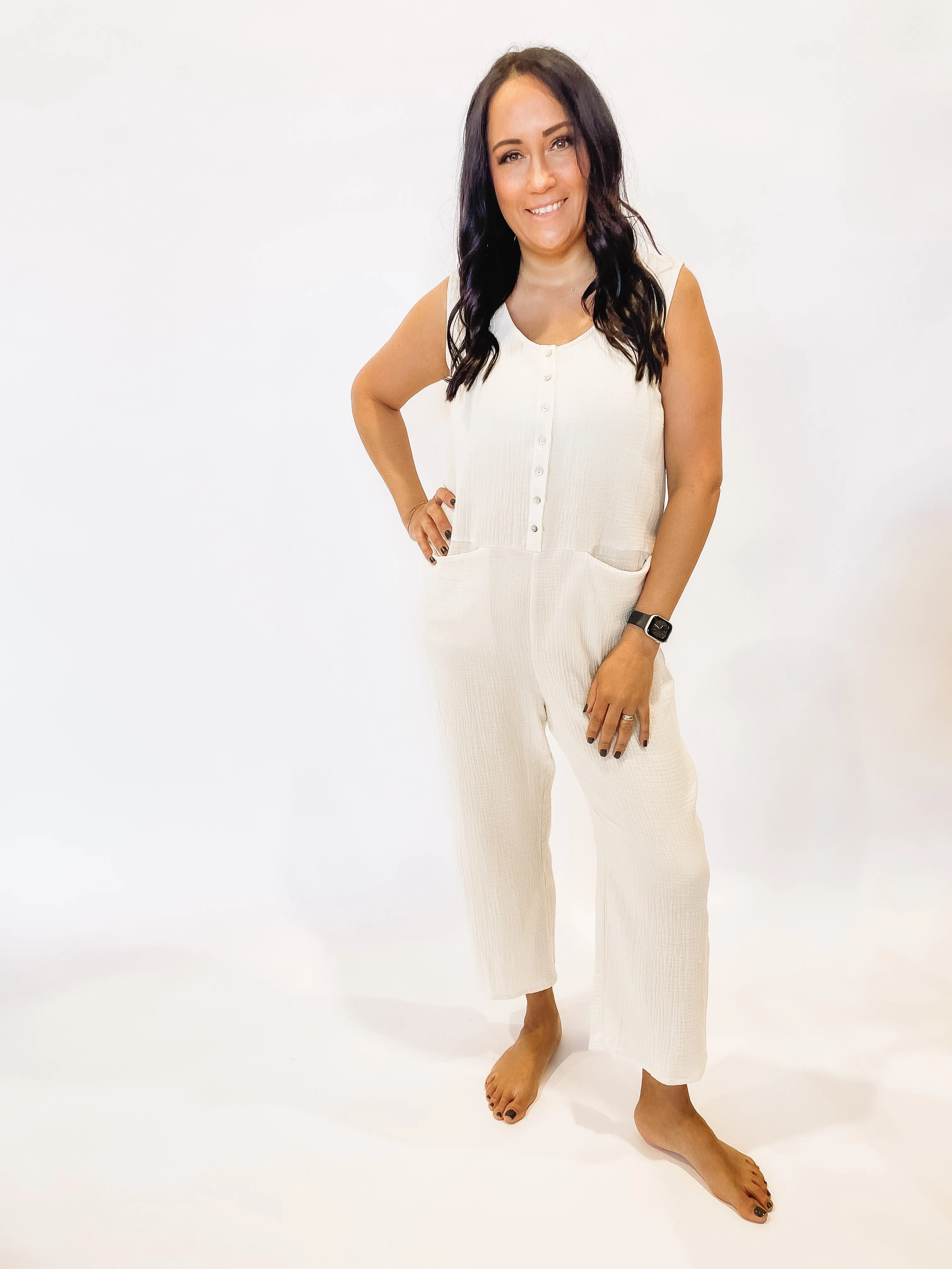 Carsen Double Gauze Jumpsuit