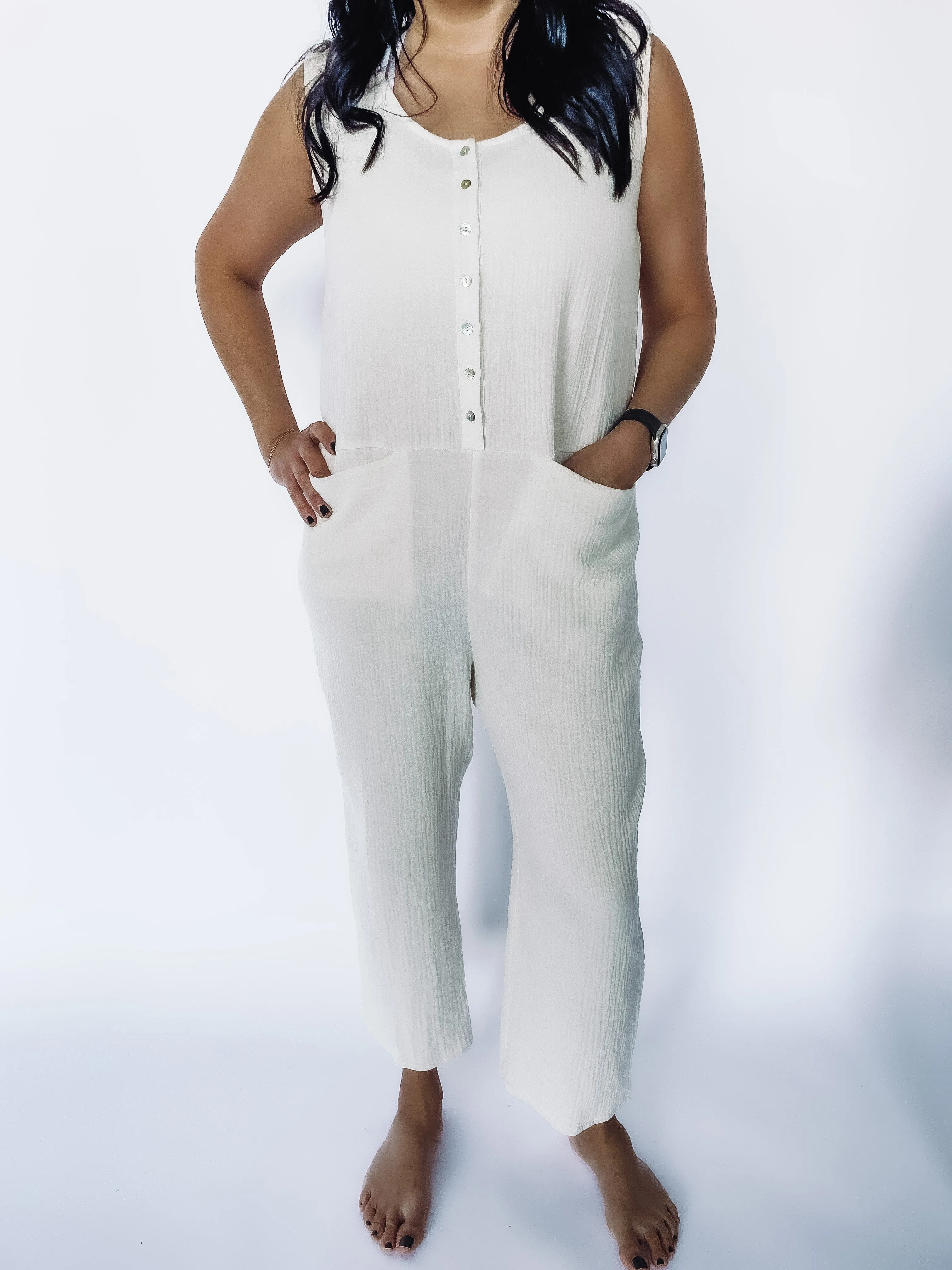 Carsen Double Gauze Jumpsuit