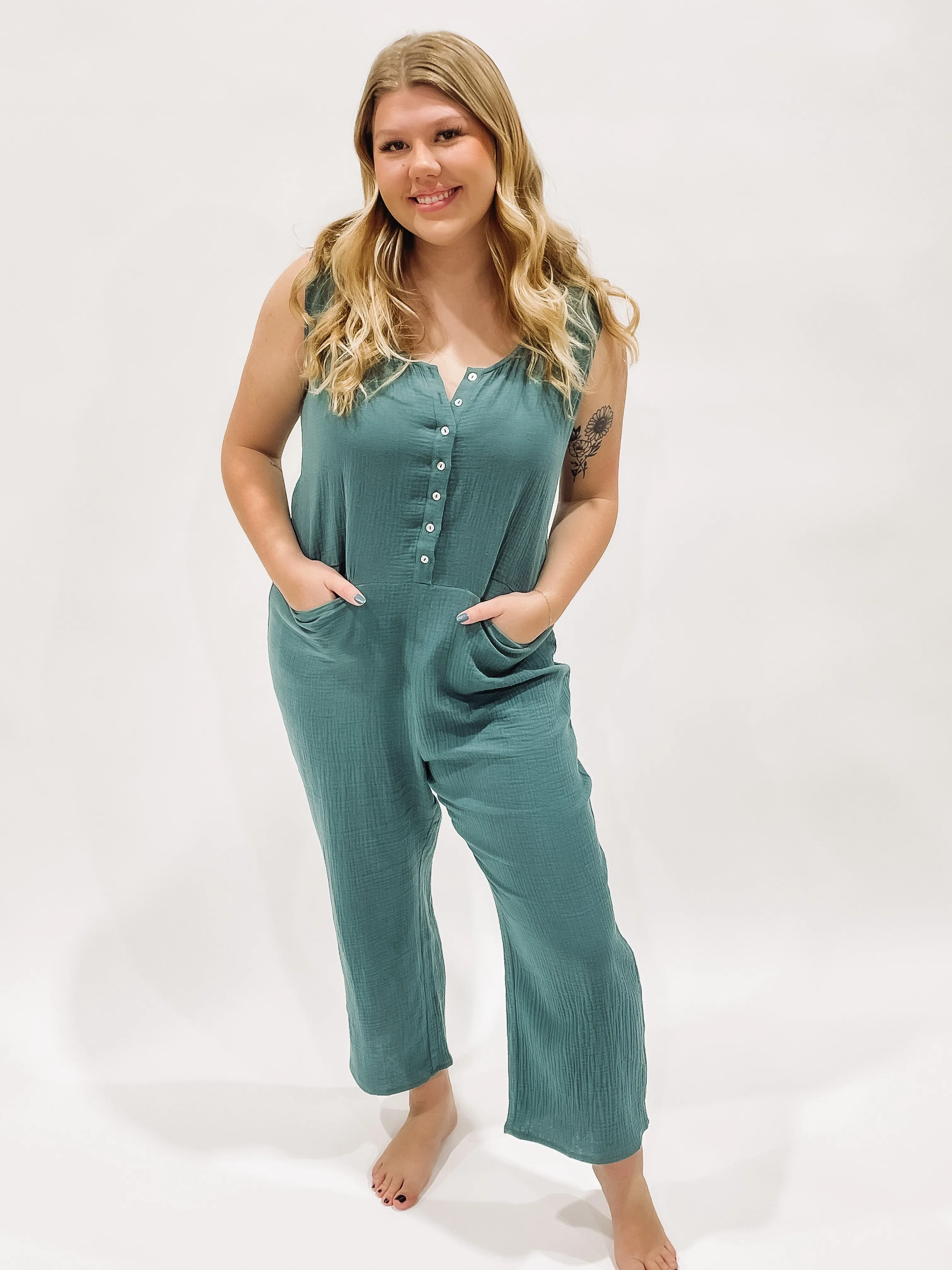 Carsen Double Gauze Jumpsuit