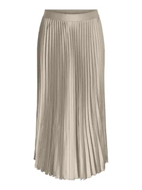Celine Hw Midi Skirt - Whitecap Gray