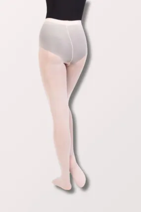 Children's TotalSTRETCH Knit Waist Footed Tights - Theatrical Pink