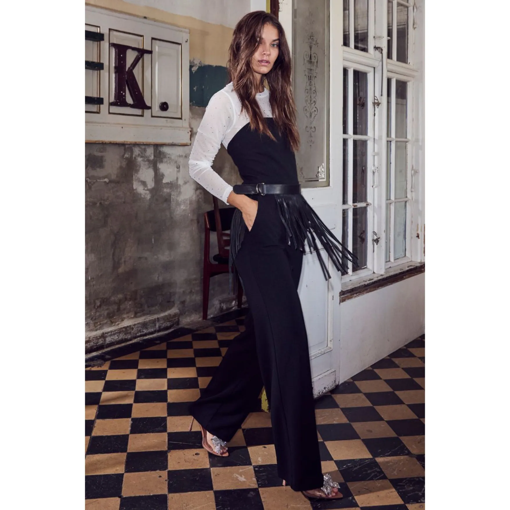Co Couture Falcon Corsage Suit