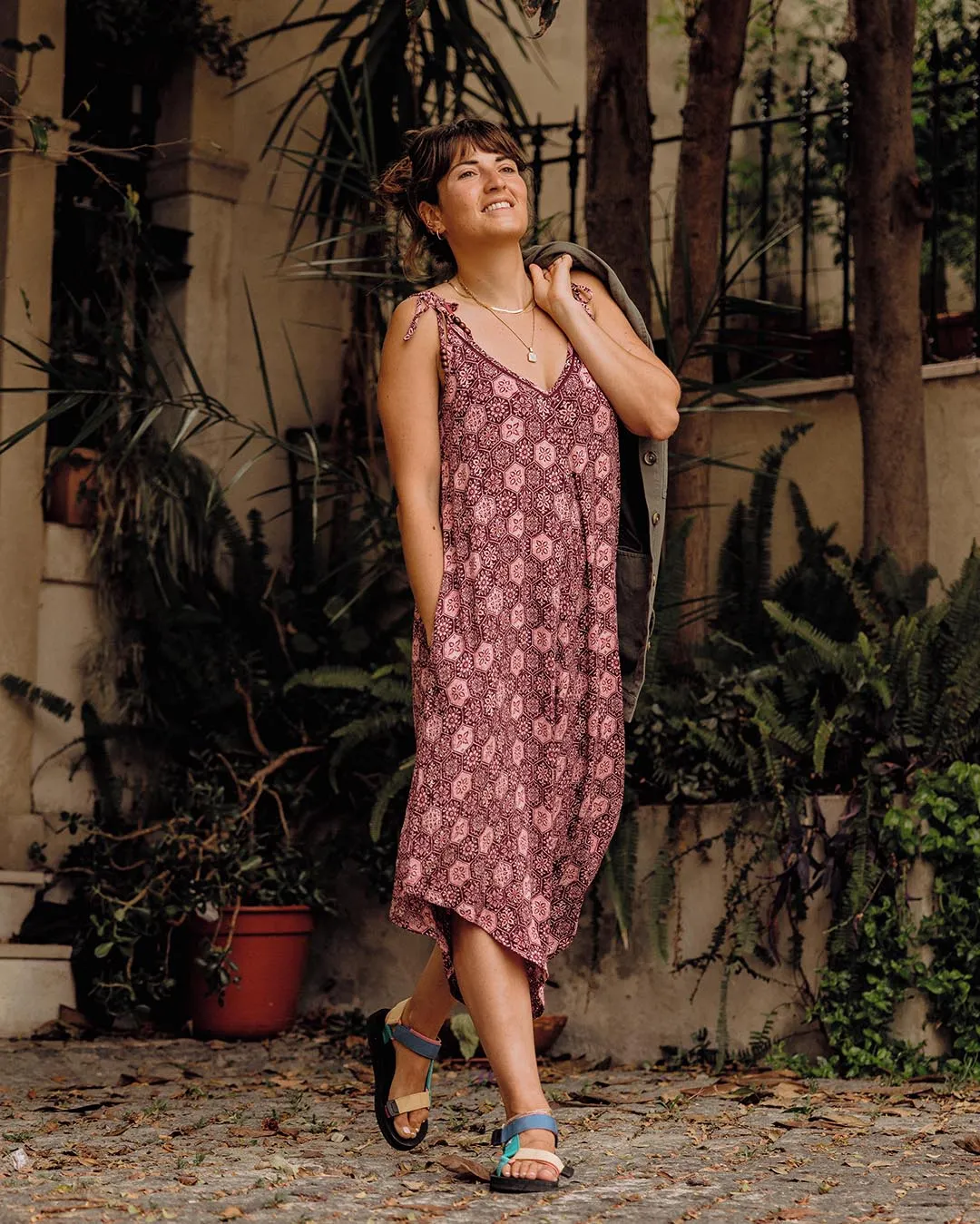 Copetín Jumpsuit - Tile Wine