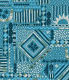 Copetín Jumpsuit - Vintage Patchwork Blue Pool
