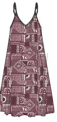 Copetín Jumpsuit - Vintage Patchwork Wine