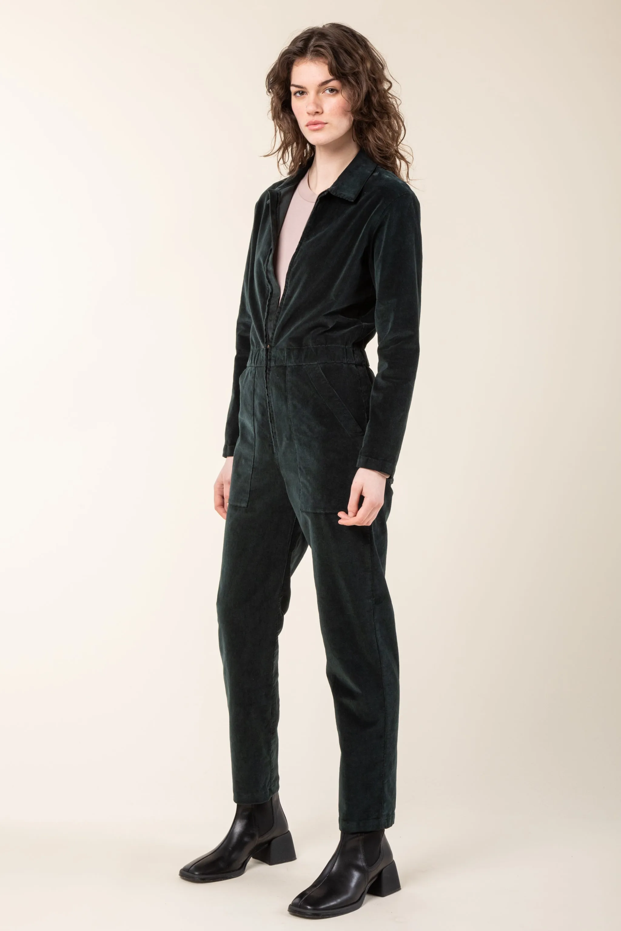 Corduroy Boilersuit in Galaxy