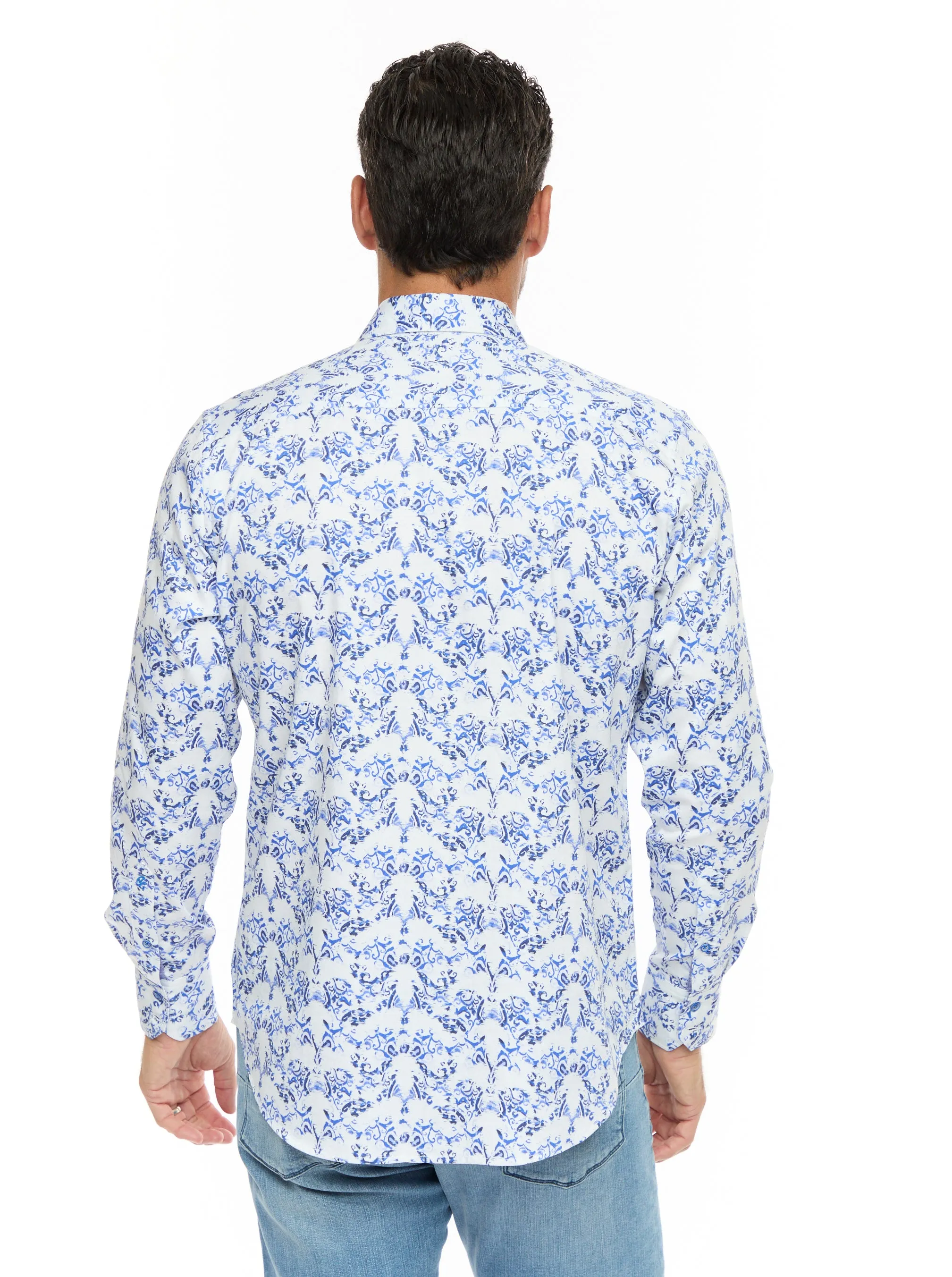 CRISWELL LONG SLEEVE BUTTON DOWN SHIRT