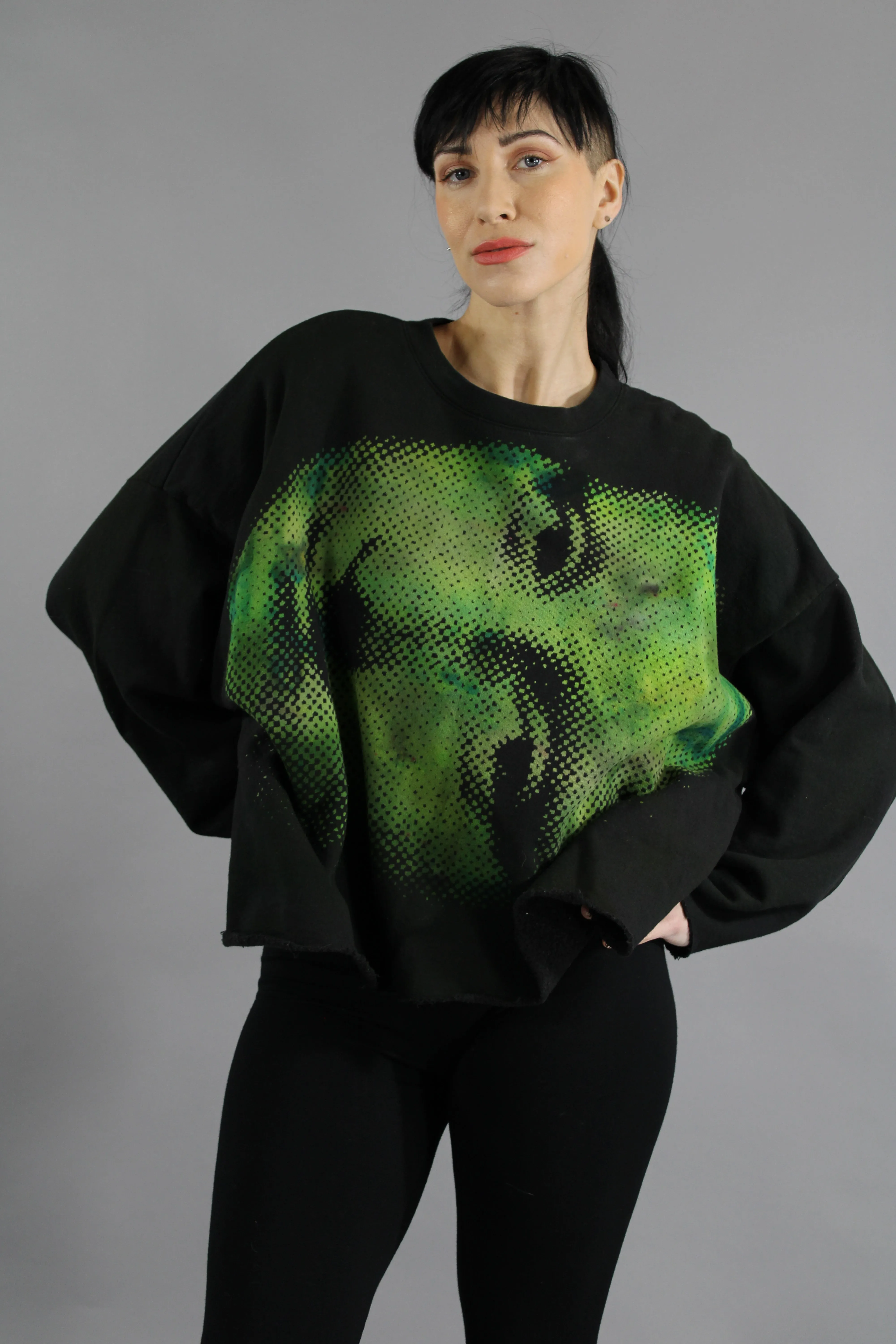Crop Sweat Side Mona