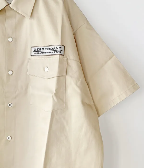 DESCENDANT/PROP COTTON SS SHIRT STANDARD (KhaKee)